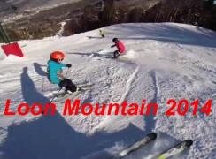 Loon Mountain Skiing February 2014