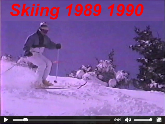 Skiing 1989 1990